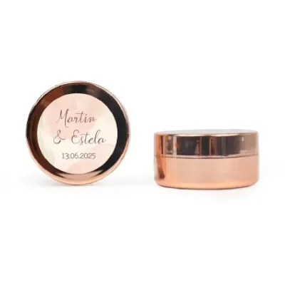 Botecito con Bálsamo Labial como Detalle de Boda