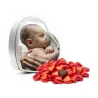 Lata corazón personalizada bautizo Lata corazón personalizada bautizo