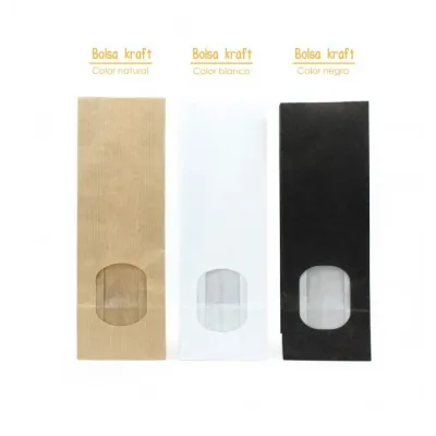 Detalles de comunión con caramelos en bolsita kraft personalizada