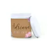 Cultivo en Lata Blanca Personalizada para Detalles de Comunión
