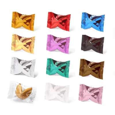 Pack 300 Galletas de la Suerte Personalizadas con 1 Color en el Envoltorio envoltorios