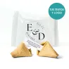 Pack 300 Galletas de la Suerte con Envoltorio Personalizado Boda