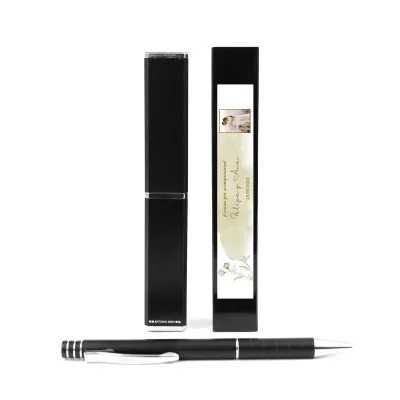 BOLICAJA-BO Bolígrafo en Caja Personalizada para Boda portada