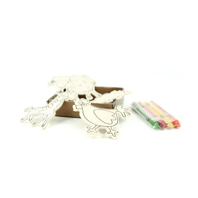 Original Set de 4 Imanes de Animalitos para Colorear ideal para Niñ@s en Comunión contenido Original Set de 4 Imanes de Animalitos para Colorear ideal para Niñ@s en Comunión contenido