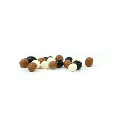 Caviar de Chocolate en Latita Personalizada para Bautizo contenido