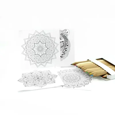 Set Mandala para Colorear ideal para Boda contenido