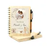 Libreta de Bambú Personalizable para Boda