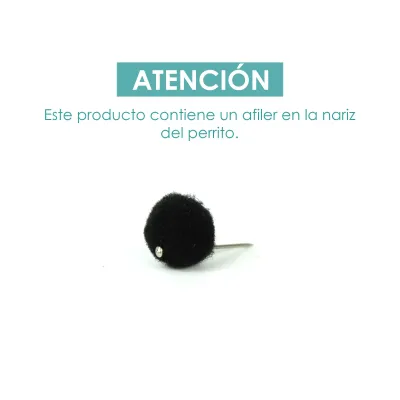 Toalla Perrito para Detalle de Cumpleaños alfiler