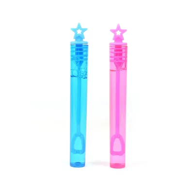 Burbujeros en Tubito con Estrella para Cumpleaños (12 uds) frontal