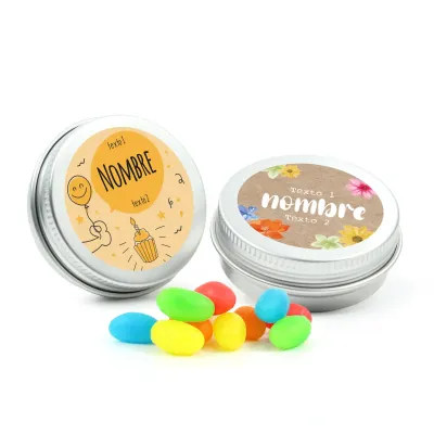 Jelly Beans en Latita Personalizada para Comunión