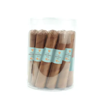 Pack 20 Puros de Chocolate Personalizados para Comunión envase