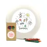 Frisbee para Pintar con Ceras para Detalle de Comunión