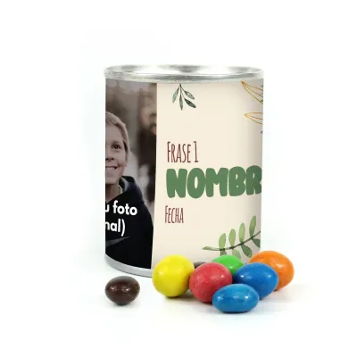 Cacahuetes Cubiertos de Chocolate de Colores para Comunión frontal