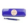 Set de Escritura en Latita Personalizada para Comunión azul frontal Set de Escritura en Latita Personalizada para Comunión azul frontal