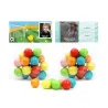 Bolas de Chicle en Bolsita Personalizada para Comunión Bolas de Chicle en Bolsita Personalizada para Comunión