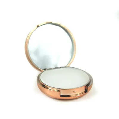 Bálsamo Labial con Espejo para Detalle de Boda rosa abierto Bálsamo Labial con Espejo para Detalle de Boda rosa abierto