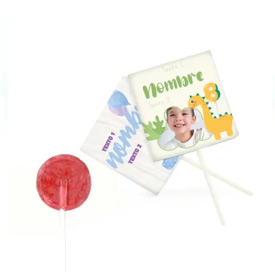 Piruleta Personalizada para Cumpleaños