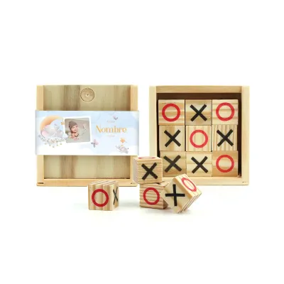 Juego 3 en Raya para Detalle de Bautizo