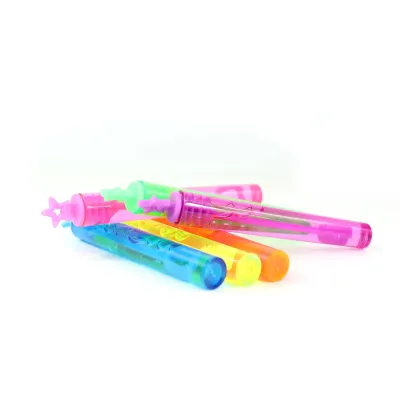 Burbujeros en Tubito con Estrella para Bautizo (12 uds) tumbados