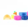 Rotuladores Fluor con Forma de Flor para Eventos Escolares abierto