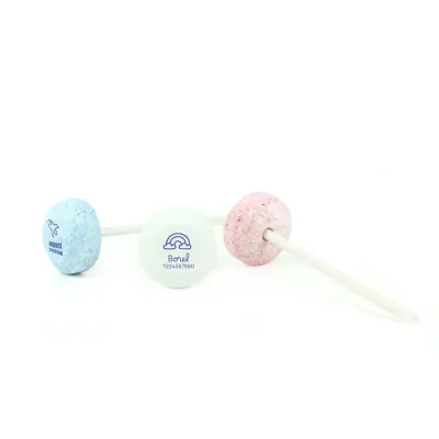 Chupa Chups Personalizados para Bautizo (95 uds) tumbados