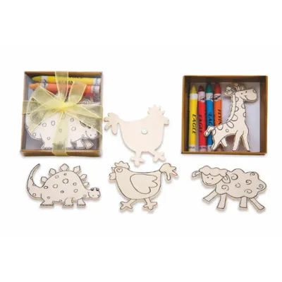 Original Set de 4 Imanes de Animalitos para Colorear ideal para Niñ@s en Comunión contenido 3 Original Set de 4 Imanes de Animalitos para Colorear ideal para Niñ@s en Comunión contenido 3