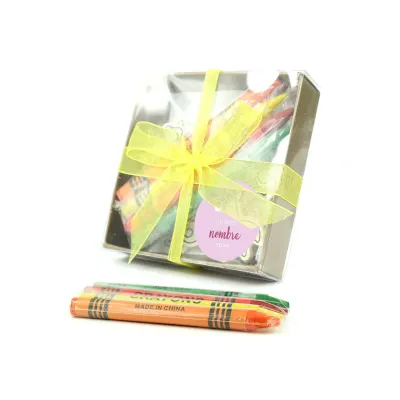 Original Set de 4 Imanes de Animalitos para Colorear ideal para Niñ@s en Bautizo frontal