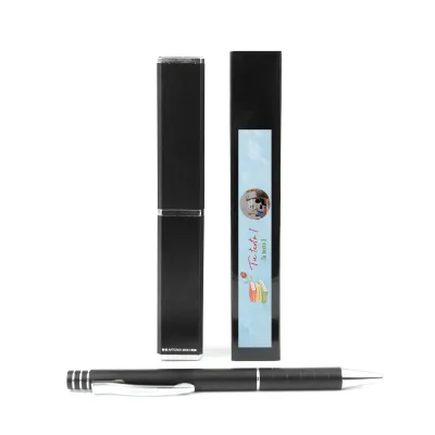 Bolígrafo en Caja Personalizada para Eventos Escolares