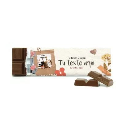 Tableta de Chocolate personalizada para Regalos Escolares