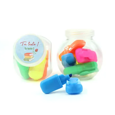 Botecito Personalizado con Rotuladores para Eventos Escolares