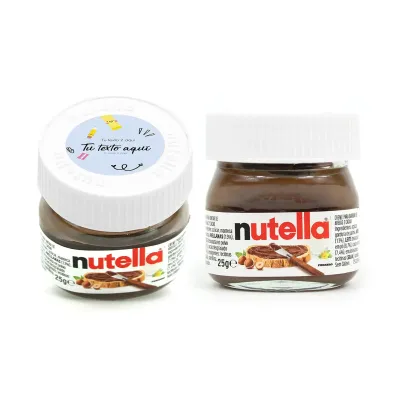Mini Nutella Personalizada para Eventos Escolares