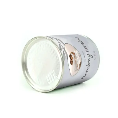 Mini Chocolates en Latita Abrefácil para Boda tumbada Mini Chocolates en Latita Abrefácil para Boda tumbada