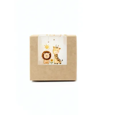 Altavoz Seta con Soporte para Móvil en Cajita Personalizada para Bautizo frontal