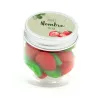 Fresas de Gominola en Bote Personalizado para Detalle de Comunión frontal