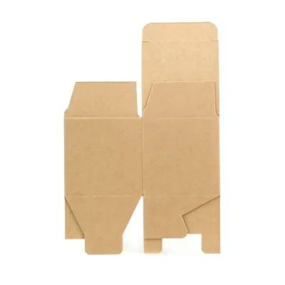 Cajita Kraft Rectangular frontal