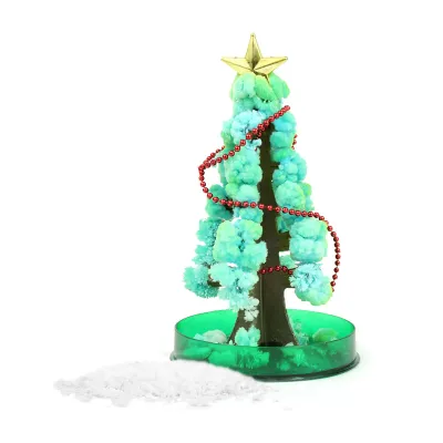 Arbolito Mágico en Cajita Metálica Personalizada para Detalle de Navidad arbolito