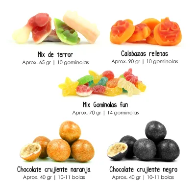 rellenos para bote pet halloween