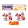 Bolsita celofán topcard con chuches halloween