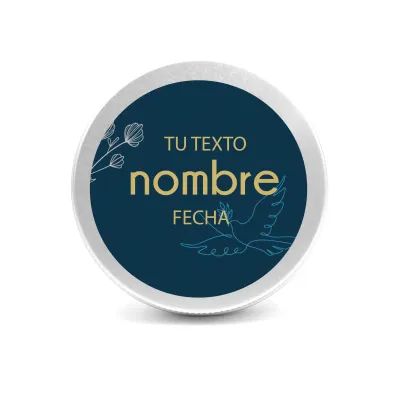 Estrellas de Chocolate en Latita Personalizada para Comunión frontal