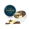 Estrellas de Chocolate en Latita Personalizada para Comunión