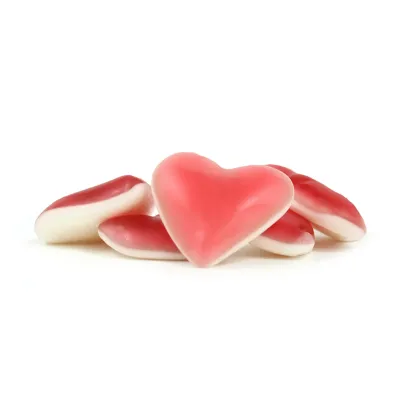 Chuches Gominolas Corazones Haribo® en Latita de Aluminio Personalizada para el Día de la Mujer 8M contenido