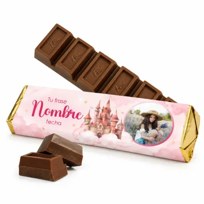 Tableta de Chocolate con Envoltorio Personalizado Cumpleaños