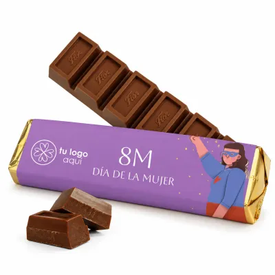 Tableta Chocolate 🍫 Envoltorio Personalizado 8M